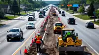 bismarck Nd: 52nd St Road Work, 3 Phases, Aug 2026