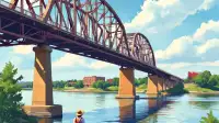 Bismarck-Mandan Rail Bridge Demolition Accelerates
